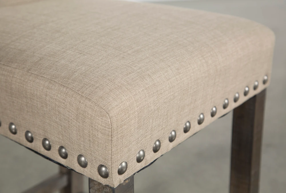 Jaxon Grey 54-72" Round Extension Dining With Wood Chair Set For 4 7 Jaxon Grey 54-72" Round Extension Dining With Wood Chair Set For 4 - Image 5