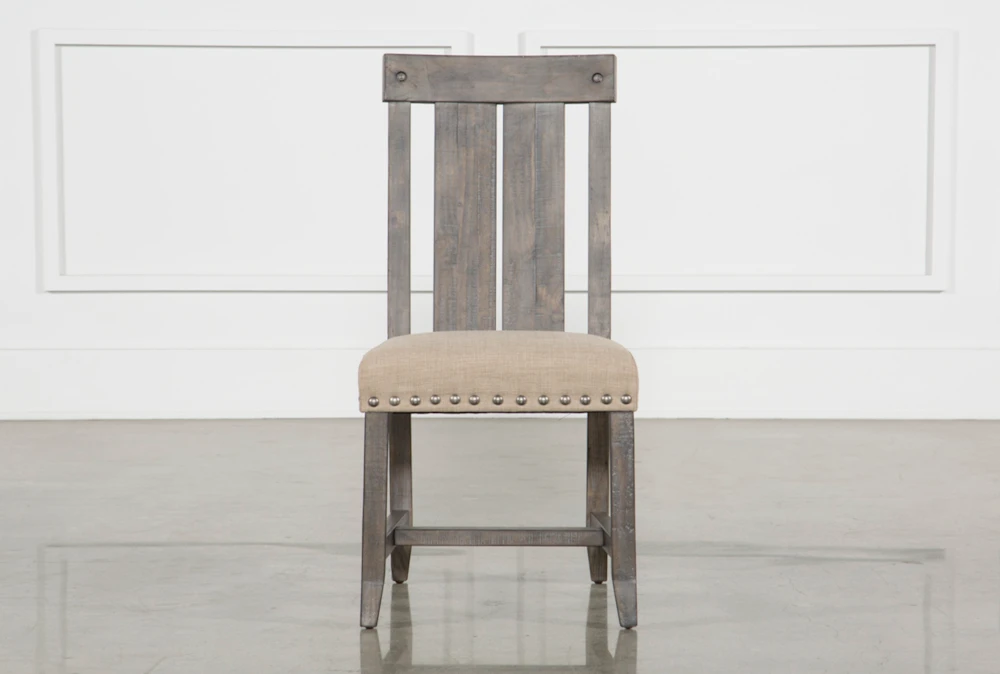 Jaxon Grey Wood Dining Side Chair 4 Jaxon Grey Wood Dining Side Chair - Image 2