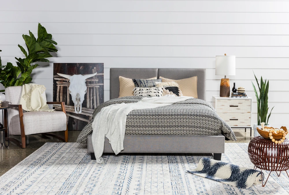 Rylee King Upholstered Panel Bed 11 Rylee King Upholstered Panel Bed - Image 9