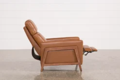 Daniel Nutmeg Leather Push Back Recliner -Furniture Store 207220 4
