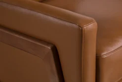 Daniel Nutmeg Leather Push Back Recliner -Furniture Store 207220 5