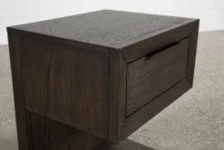 Pierce Espresso 1-Drawer Nightstand With Usb And Power Outlets -Furniture Store 207986 3