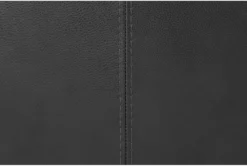 Amala Dark Grey Leather Reclining Swivel Chair With Adjustable Headrest And Ottoman -Furniture Store 208605 grey leather chair with ottoman set material 602