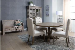 Biltmore Dining Side Chair 19 Biltmore Dining Side Chair -Furniture Store 215392 brown fabric dining chair room 47