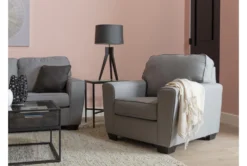 Mcdade Ash Chair -Furniture Store 223274 grey fabric chair room 85