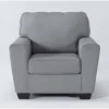Mcdade Ash Chair -Furniture Store 223274 grey fabric chair signature 01