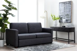 Cliff 73" Queen Sleeper Sofa 17 Cliff 73" Queen Sleeper Sofa -Furniture Store 225834 black fabric sleeper room 15