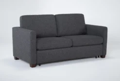 Cliff 73" Queen Sleeper Sofa 19 Cliff 73" Queen Sleeper Sofa -Furniture Store 225834 grey fabric sleeper side 19