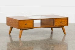 Alton Glass Coffee Table With Storage