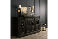 Chapleau II 72" Server 29 Chapleau II 72" Server -Furniture Store 236908 black wood buffet room 45