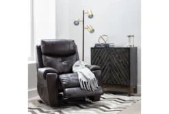 Carl Chocolate Leather Power Lift Recliner With Power Headrest 32 Carl Chocolate Leather Power Lift Recliner With Power Headrest -Furniture Store 240962 brown leather recliner room 31