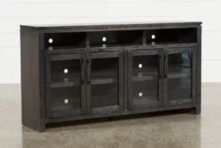 Oxford 70" TV Stand With Glass Doors