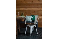 Ravelo Outdoor Dining Bench -Furniture Store 243970 grey metal dining bench room 42