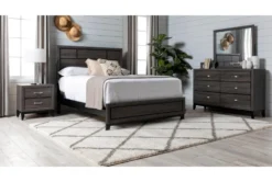 Finley Grey Dresser -Furniture Store 244098 grey wood dresser room 41