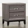 Finley Grey Nightstand 2 Finley Grey Nightstand -Furniture Store 244099 grey wood nightstand 1