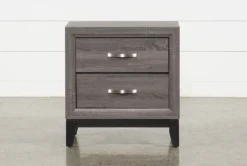 Finley Grey Nightstand 19 Finley Grey Nightstand -Furniture Store 244099 grey wood nightstand 2
