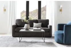 Twirl 37" Swivel Velvet Accent Chair -Furniture Store 244379 blue fabric swivel room 35