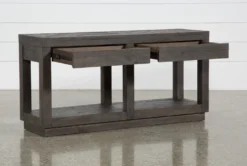 Harrison Console Table 13 Harrison Console Table -Furniture Store 244423 brown wood sofa table storage 03