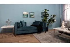 Brooklyn Velvet 80" Daybed 12 Brooklyn Velvet 80" Daybed -Furniture Store 244642 blue fabric daybed room 09