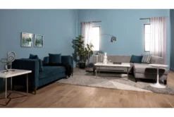 Brooklyn Velvet 80" Daybed 13 Brooklyn Velvet 80" Daybed -Furniture Store 244642 blue fabric daybed room 41