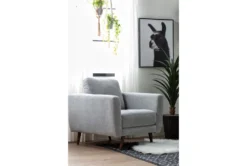 Ginger Grey Chair 15 Ginger Grey Chair -Furniture Store 246462 grey fabric chair room 09