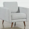 Ginger Grey Chair 2 Ginger Grey Chair -Furniture Store 246462 grey fabric chair signature 01