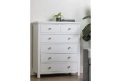 Larkin White Chest -Furniture Store 246492 white mdf chest room 36