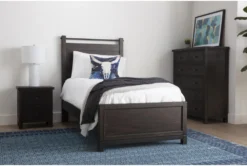 Larkin Espresso Chest -Furniture Store 246541 brown wood chest room 35