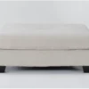 Harper II Microfiber 52" Birch Square Cocktail Ottoman -Furniture Store 246655 natural fabric cocktail ottoman v2 signature 01