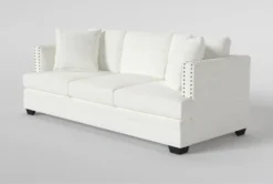 Kiara II 90" Queen Sleeper -Furniture Store 246692 natural fabric sleeper side 19