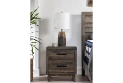 Ranier 27" Nightstand -Furniture Store 247119 brown wood nightstand room 81