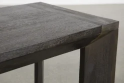 Sandro 63" Bench -Furniture Store 248364 black wood dining bench detail 03