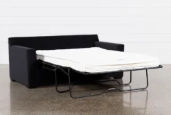 Silas III Memory Foam 72" Velvet Full Sleeper -Furniture Store 248399 black fabric sleeper sofa sleeper 14