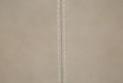 Grandin Wheat Leather Ottoman -Furniture Store 248519 beige leather ottoman material 04