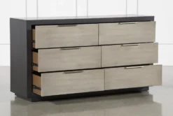 Bayliss 6 Drawer Dresser -Furniture Store 248769 black wood dresser storage 10