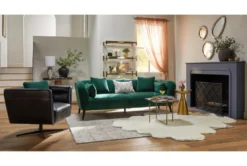 Mohave Natural 25" Accent Ottoman By Nate Berkus + Jeremiah Brent 31 Mohave Natural 25" Accent Ottoman By Nate Berkus + Jeremiah Brent -Furniture Store 248988 natural fabric ottoman room 49