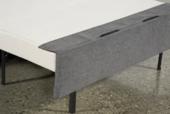 Mackenzie Charcoal 68" Full Sofa Sleeper -Furniture Store 249505 grey fabric sleeper mattress 04 1