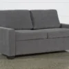 Mackenzie Charcoal 74" Queen Sofa Sleeper 2 Mackenzie Charcoal 74" Queen Sofa Sleeper -Furniture Store 249507 grey fabric sleeper signature 01