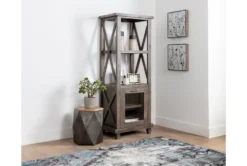 Jaxon Grey 28" Pier -Furniture Store 249581 grey wood pier room 09
