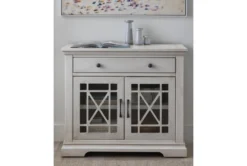 Belle White Accent Cabinet -Furniture Store 250743 white wood chest room 35