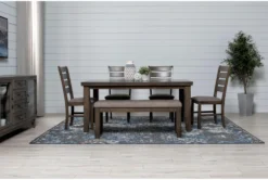 Ashford II 66" Dining Table -Furniture Store 251024 grey wood dining table room 41