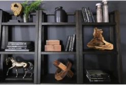 Pierce Espresso 72" Leaning Bookcase 20 Pierce Espresso 72" Leaning Bookcase -Furniture Store 251061 brown wood bookcase room 49