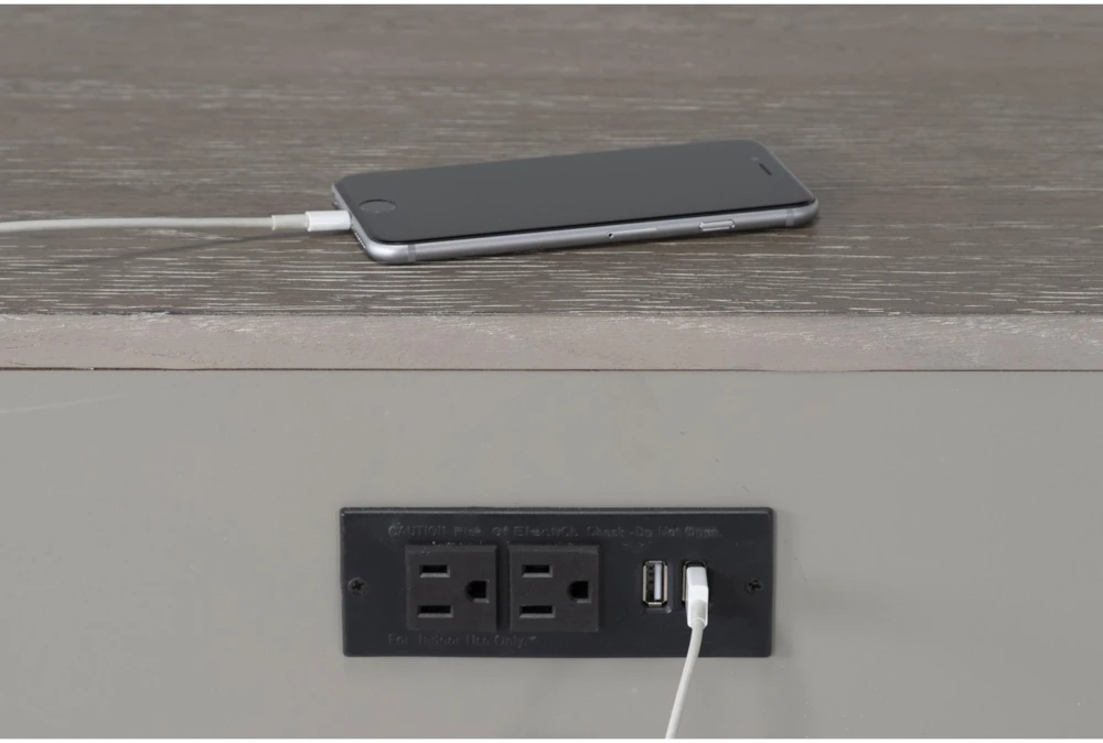 Pierce Natural 3-Drawer 30" Nightstand With USB And Power Outlets 6 Pierce Natural 3-Drawer 30" Nightstand With USB And Power Outlets - Image 4