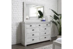 Sinclair Pebble 9 Drawer Dresser -Furniture Store 252383 natural wood dresser room 35