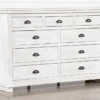 Sinclair Pebble 9 Drawer Dresser -Furniture Store 252383 natural wood dresser signature 01