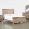 Coleman Queen Panel 4 Piece Bedroom Set -Furniture Store 252790 beige wood bedroom set signature 01