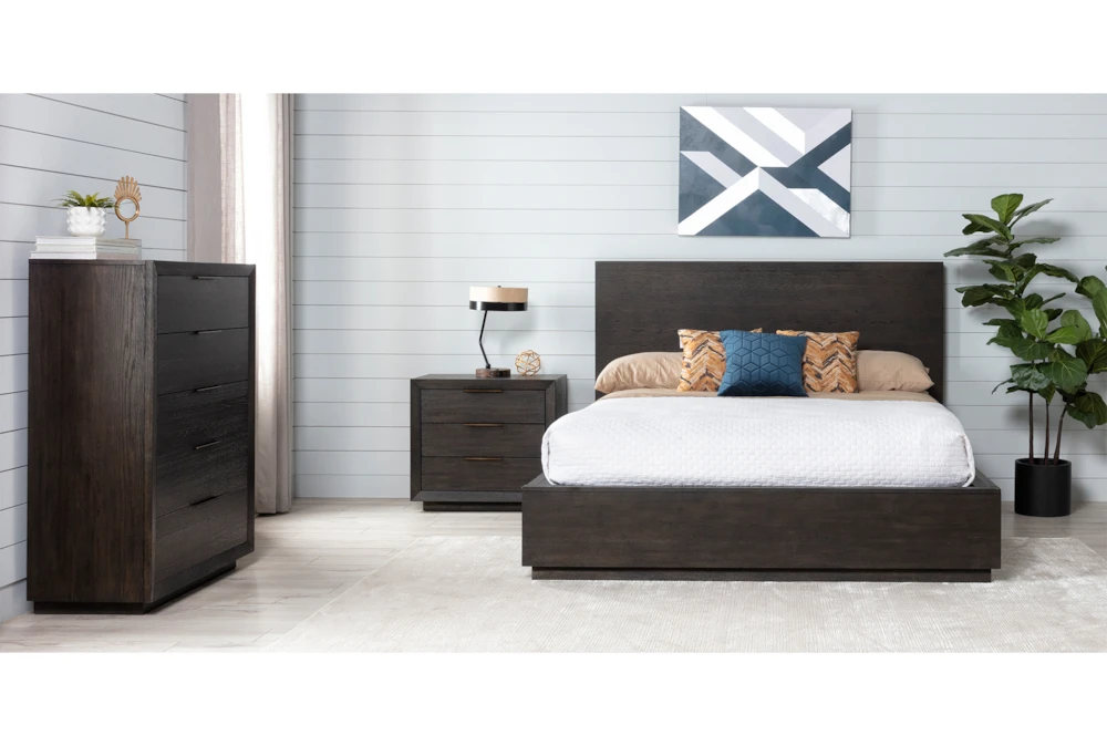Pierce Espresso King Storage 3 Piece Bedroom Set 4 Pierce Espresso King Storage 3 Piece Bedroom Set - Image 2