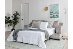 Lodge Foam Chenille 96" Queen Sleeper 18 Lodge Foam Chenille 96" Queen Sleeper -Furniture Store 252972 grey fabric sleeper room 11