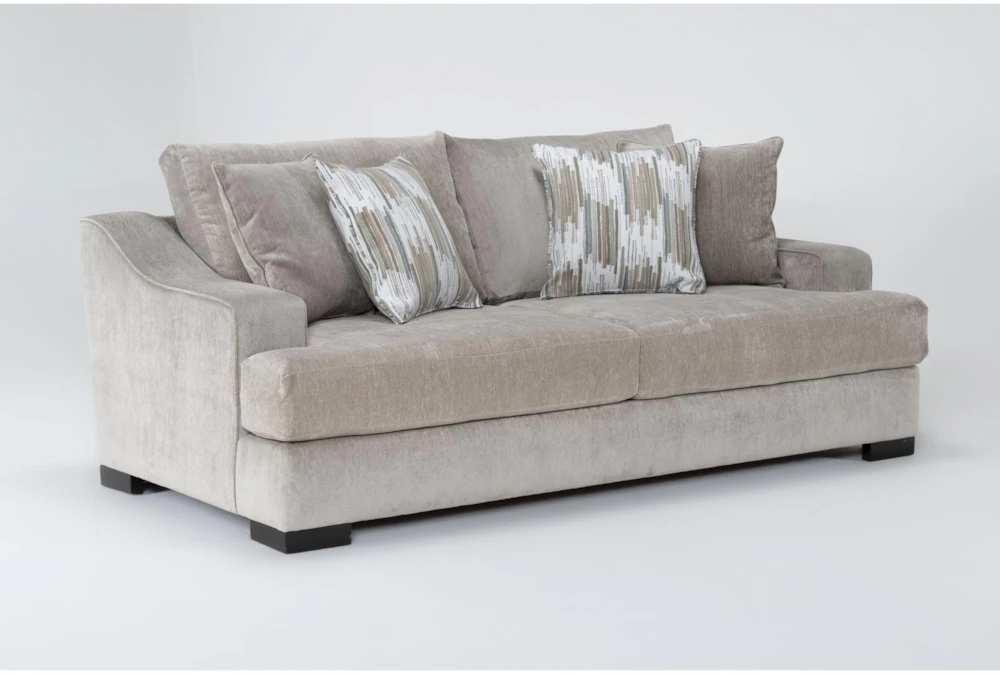 Lodge Foam Chenille 96" Queen Sleeper 8 Lodge Foam Chenille 96" Queen Sleeper - Image 6