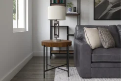 Dunkin End Table -Furniture Store 254053 brown wood end table room 45